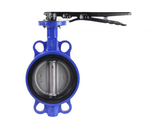 Повротный затвор DN.ru WCB-316L-EPDM Ду125 Ру16, углеродистая сталь, EPDM, с ручкой D050-01946 