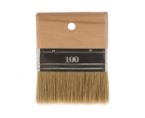 Кисть для штукатурки Лазурный берег смешанная щетина, 100мм 501100 