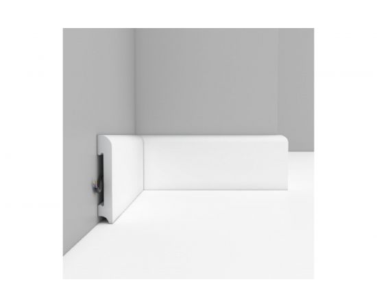 Напольный ударопрочный плинтус Stenopol 80х13х2000 мм C7037 