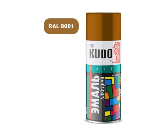 Универсальная эмаль KUDO охра 11602943 