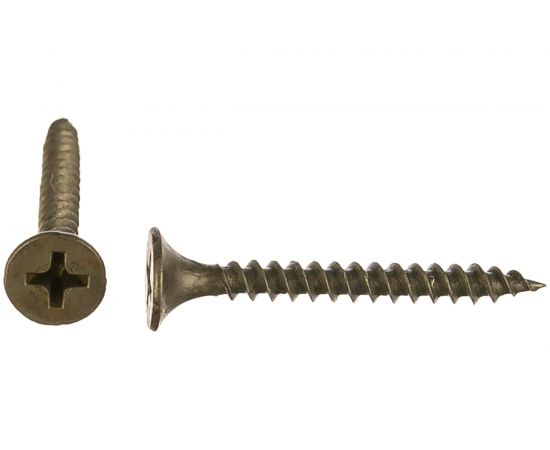 Саморез по металлу для ГКЛ Метизный двор 3,5x32, частая резьба, оксидированный, 500 шт. 4607159062208 