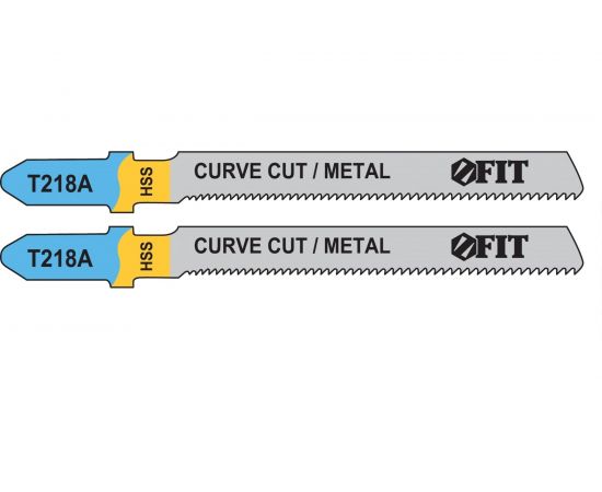 Полотно Т218А 2 шт. для электролобзика (76/51 мм; HSS) FIT HQ 40965 