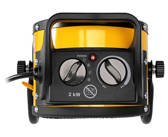 Тепловая пушка DENZEL керамический нагреватель тепловентилятор DHC 2-100, 220В, 0,025/1/2 кВт 96429 – изображение 12