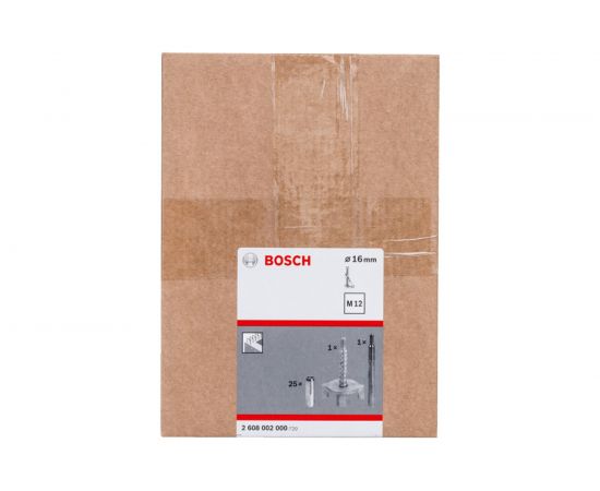 Крепежный комплект с дюбелями 16 мм (27 предметов) Bosch 2608002000 – изображение 2