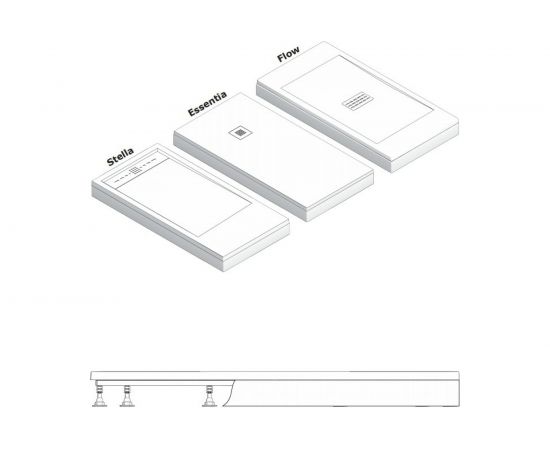 Экран Good Door ABS 1200x800 белый ЭЛ00059 – изображение 2