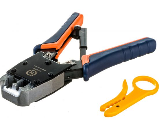 Обжимной инструмент LANMASTER 6P, 8P, с храповым механизмом LAN-CRI-500R – изображение 2