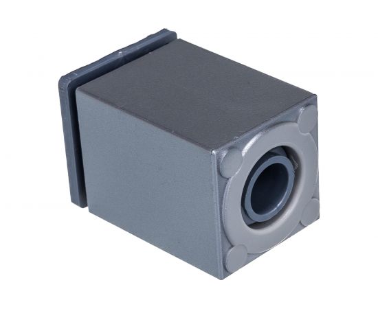 Ножка Tech-Krep 40х40х60 мм, квадрат, регулируемая сверху, алюминий - накладка 127482 – изображение 2