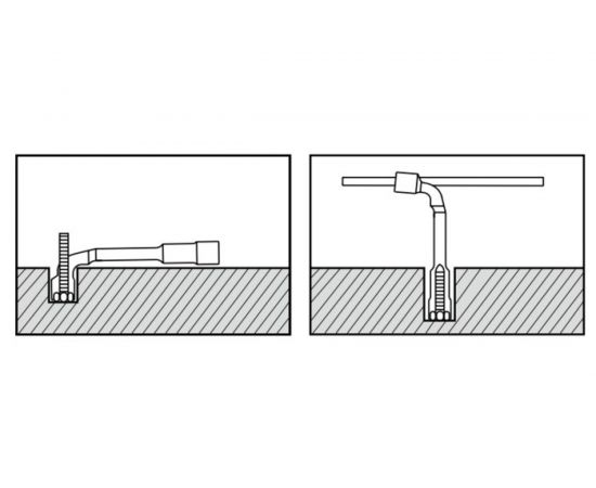 Г-образный торцевой ключ 8 мм KING TONY 1080-08 – изображение 3