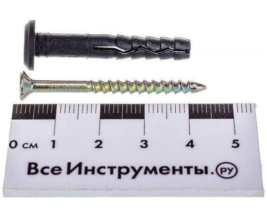 Дюбель-гвоздь КРЕП-КОМП борт грибовидный 6х40 200шт дг640г200 – изображение 3