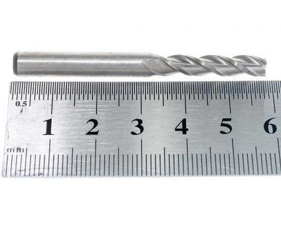 Фреза концевая (5х24х58 мм; 3Z; HSS М35Р6М5К5; DIN 844; хв-к 6 мм) ИНСТУЛС 00001256932 – изображение 4