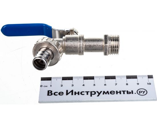 Шаровой кран AQUALINK водоразборный, под шланг, 1/2 Wh ручка ECO 3965 – изображение 4