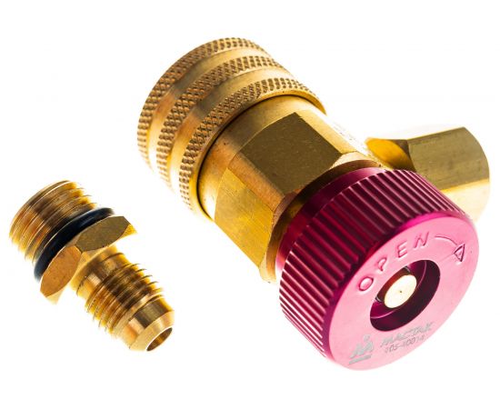 Муфта быстросъемная с вентилем, высокого давления, фреон R134a МАСТАК 105-40014 – изображение 4