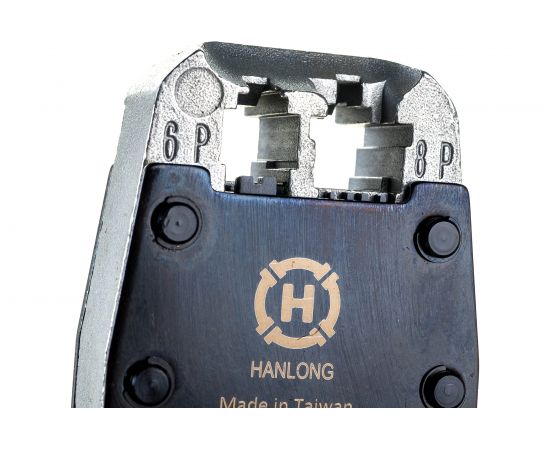 Обжимной инструмент LANMASTER 6P, 8P, с храповым механизмом LAN-CRI-500R – изображение 5
