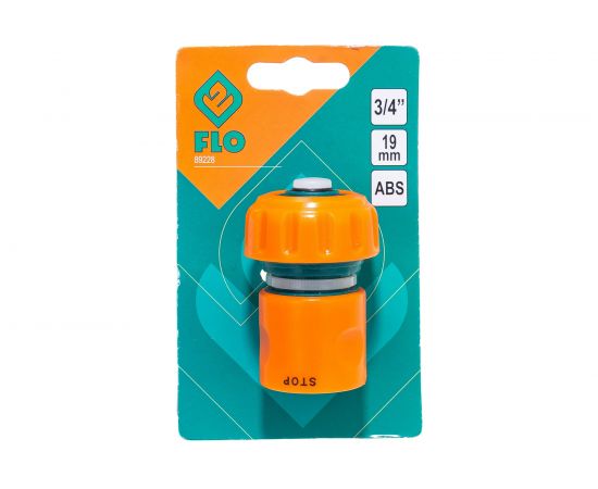 Соединитель шланг-насадка с автостопом 3/4 FLO 89228:71 – изображение 6