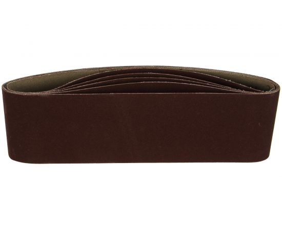 Лента абразивная бесконечная (5 шт; 75х533 мм; P180) КЕДР 54732 