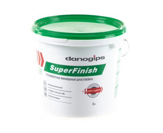 Шпатлевка универсальна SUPER FINISH (3 л) DANOGIPS 606395 