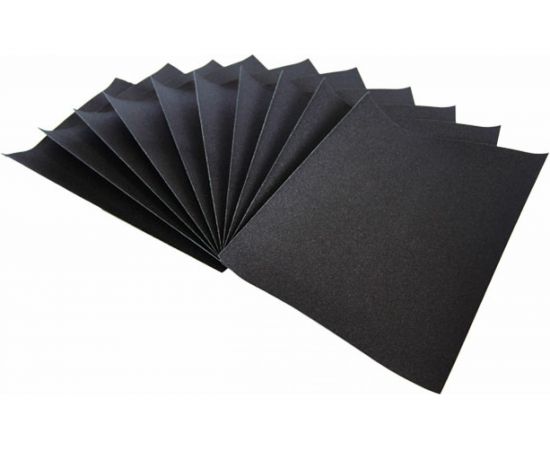 Шлифлист водостойкий на бумажной основе №10 (10 шт; 230х280 мм; Р120) SANTOOL 060212-012 