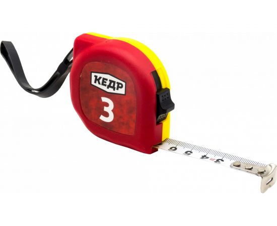 Рулетка с фиксатором КЕДР 3м х 16мм 092-0316 28878 
