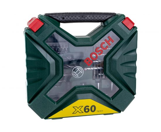 Набор сверл и насадок-бит Bosch X-Line Classic 60 шт. 2607010611 