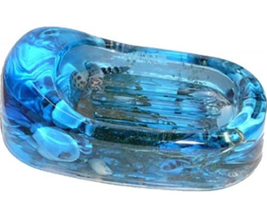 Большая мыльница Delphinium А8753 В6 синий 106004 