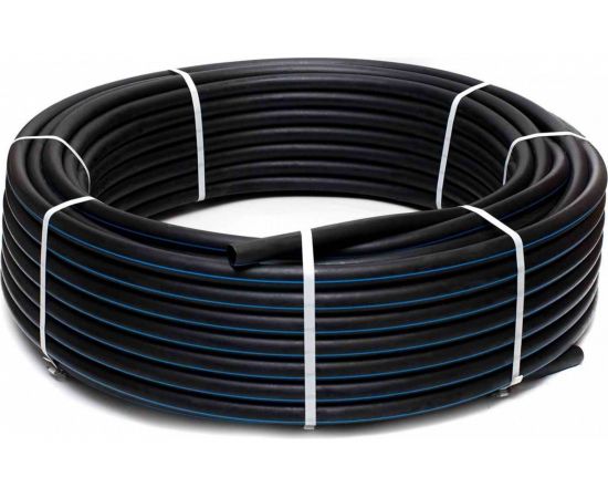 Труба RTP питьевая напорная ПНД ПЭ 80, PN 10, SDR 13.6, D 32 мм, 100 м 11254 