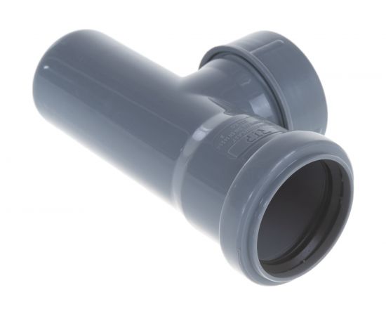 Канализационная ревизия RTP 50 мм, серая 11372 