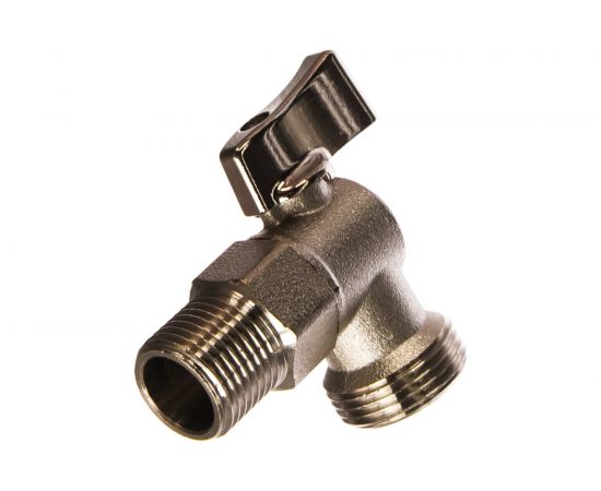 Кран НН 1/2х3/4 для подключения стиральных / посудомоечных машин Uni-Fitt 181N2300 