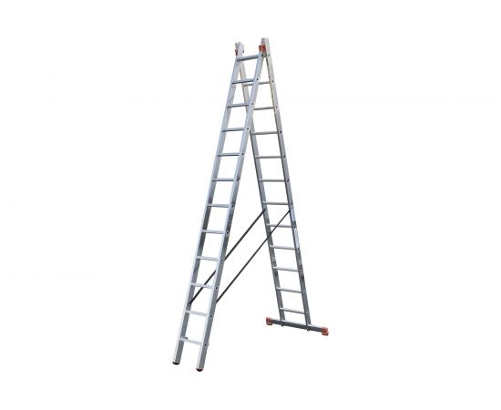 Двухсекционная универсальная лестница Krause MONTO DUBILO 2 х 12 перекладин 129505 