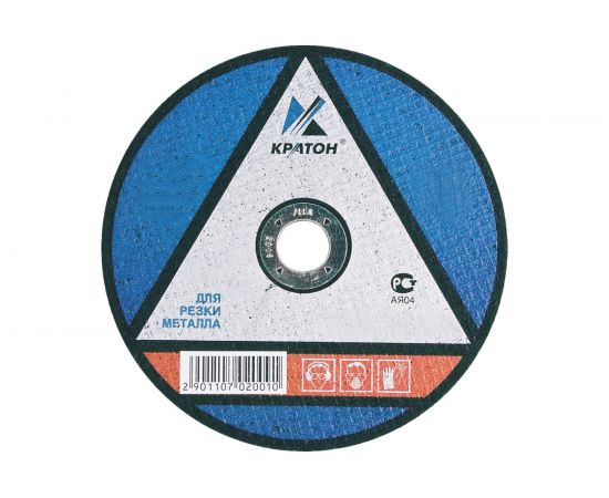 Круг отрезной по металлу A24TBF (230х3.0х22.2 мм) Кратон 1 07 02 010 