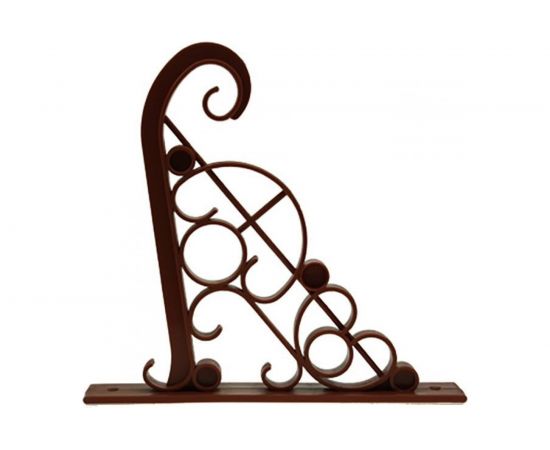 Настенный крюк ФлораПласт терракотовый, 5 шт. 000966 