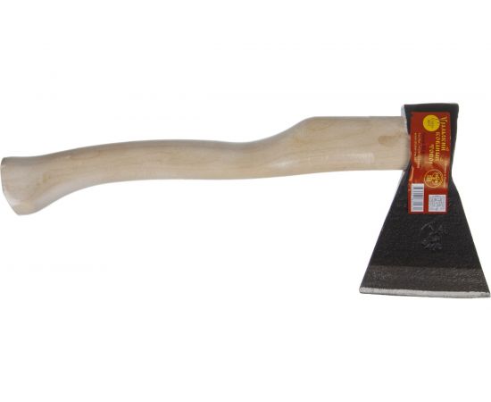 Топор кованый Россия ИЖ с прямым лезвием, деревянной рукояткой, 0,8 кг 2071-08 – изображение 2