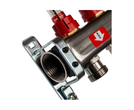 Коллектор из нержавеющей стали с расходомерами 4 вых. STOUT SMS 0917 000004 – изображение 2