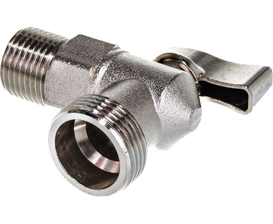 Кран НН 1/2х3/4 для подключения стиральных / посудомоечных машин Uni-Fitt 181N2300 – изображение 2