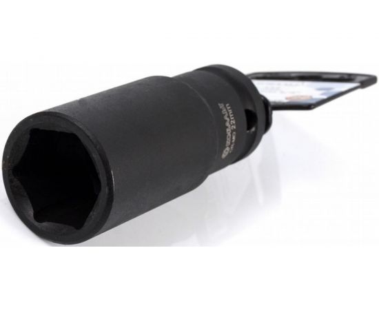 Глубокая ударная торцевая головка 1/2, 22мм, Cr-Mo КОБАЛЬТ 642-333 – изображение 2