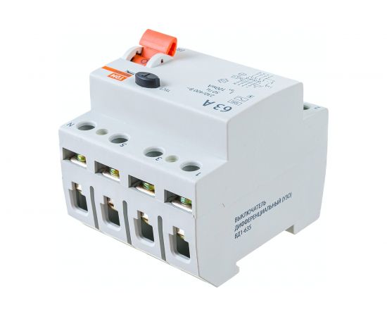 Устройство защитного отключения TDM ВД1-63S 4Р 63А 100мА SQ0203-0072 – изображение 2