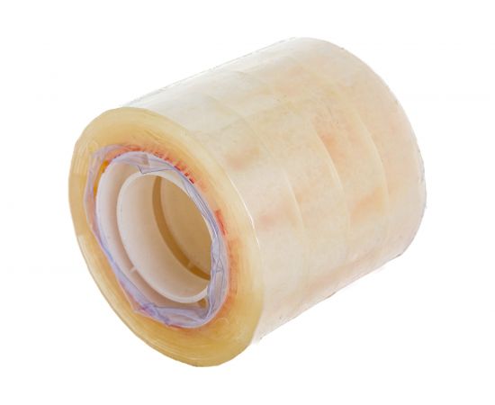 Клейкие ленты BRAUBERG 12 мм х 33 м, канцелярские, комплект 4 шт., прозрачные 228761 – изображение 2