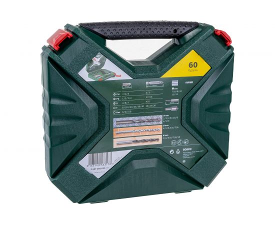 Набор сверл и насадок-бит Bosch X-Line Classic 60 шт. 2607010611 – изображение 2