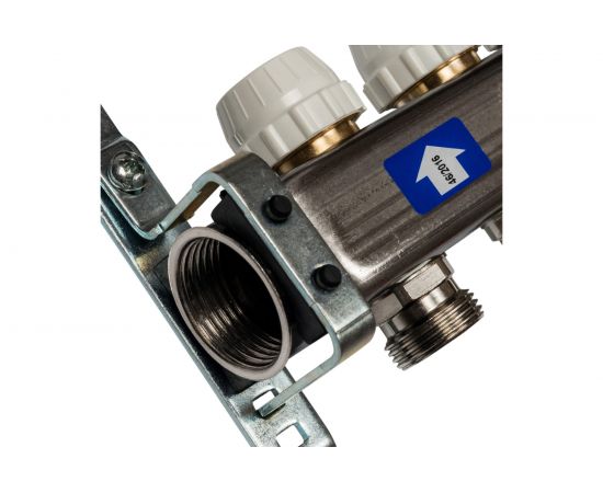 Коллектор из нержавеющей стали с расходомерами 4 вых. STOUT SMS 0917 000004 – изображение 3