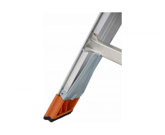 Шарнирная телескопическая стремянка Krause MONTO TELEMATIC 4х5 перекладины 129963 – изображение 3