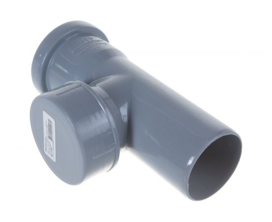 Канализационная ревизия RTP 50 мм, серая 11372 – изображение 3