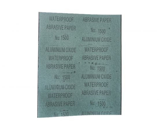 Бумага шлифовальная водостойкая (10 шт/уп; 230х280 мм; P1500) КЕДР 54750 – изображение 3