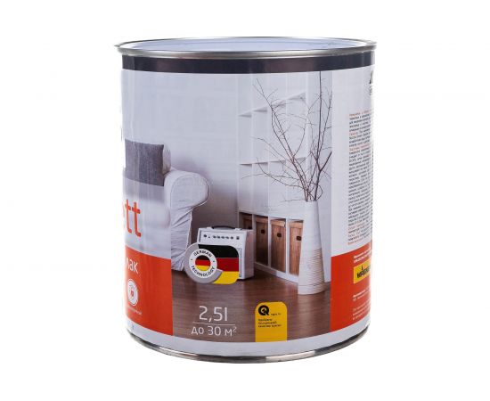 Паркетный лак Dufa Retail PARKETT полуматовый 2,5 л Н0000002490 – изображение 3