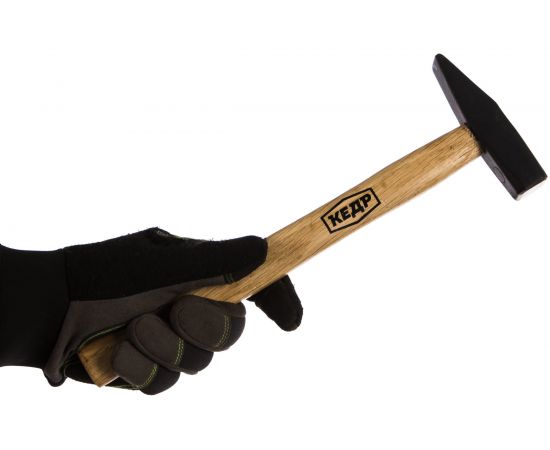 Кованый молоток с деревянной ручкой 300 г КЕДР 024-0300 23989 – изображение 3