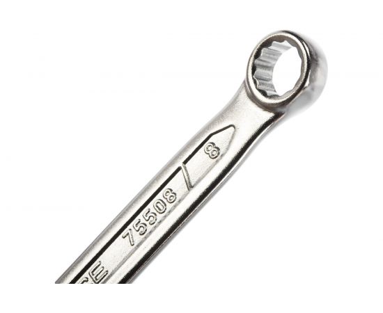 Комбинированный 12-гранный прямой ключ ROCKFORCE 08мм RF-75508 – изображение 3