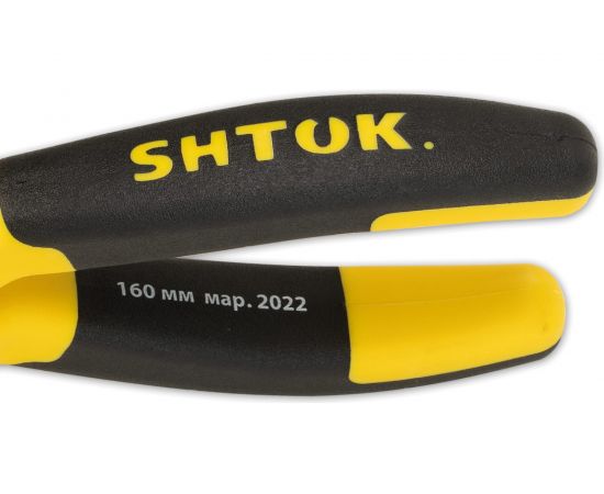 Диэлектрические тонкогубцы SHTOK 1000В 160 мм 08106 – изображение 4