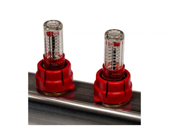 Коллектор из нержавеющей стали с расходомерами 4 вых. STOUT SMS 0917 000004 – изображение 4