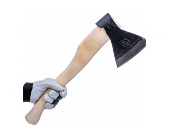 Топор кованый Россия ИЖ с прямым лезвием, деревянной рукояткой, 0,8 кг 2071-08 – изображение 4