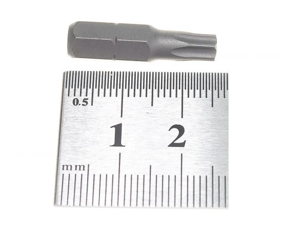 Вставка торцевая TORX с отверстием (T27; 25 мм; 1/4) KING TONY 102527U – изображение 4