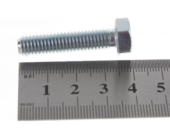 Болт ЦКИ DIN933 М8х35 усилен закалкой 8.8 Ц 20293 – изображение 5
