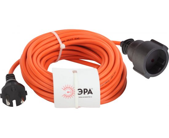 Силовой удлинитель ЭРА UPx1-2x0.75-10m-IP44 в бухте, без заземления, 1 гнездо, 10м, ПВС 2х0.75 Б0043036 – изображение 7